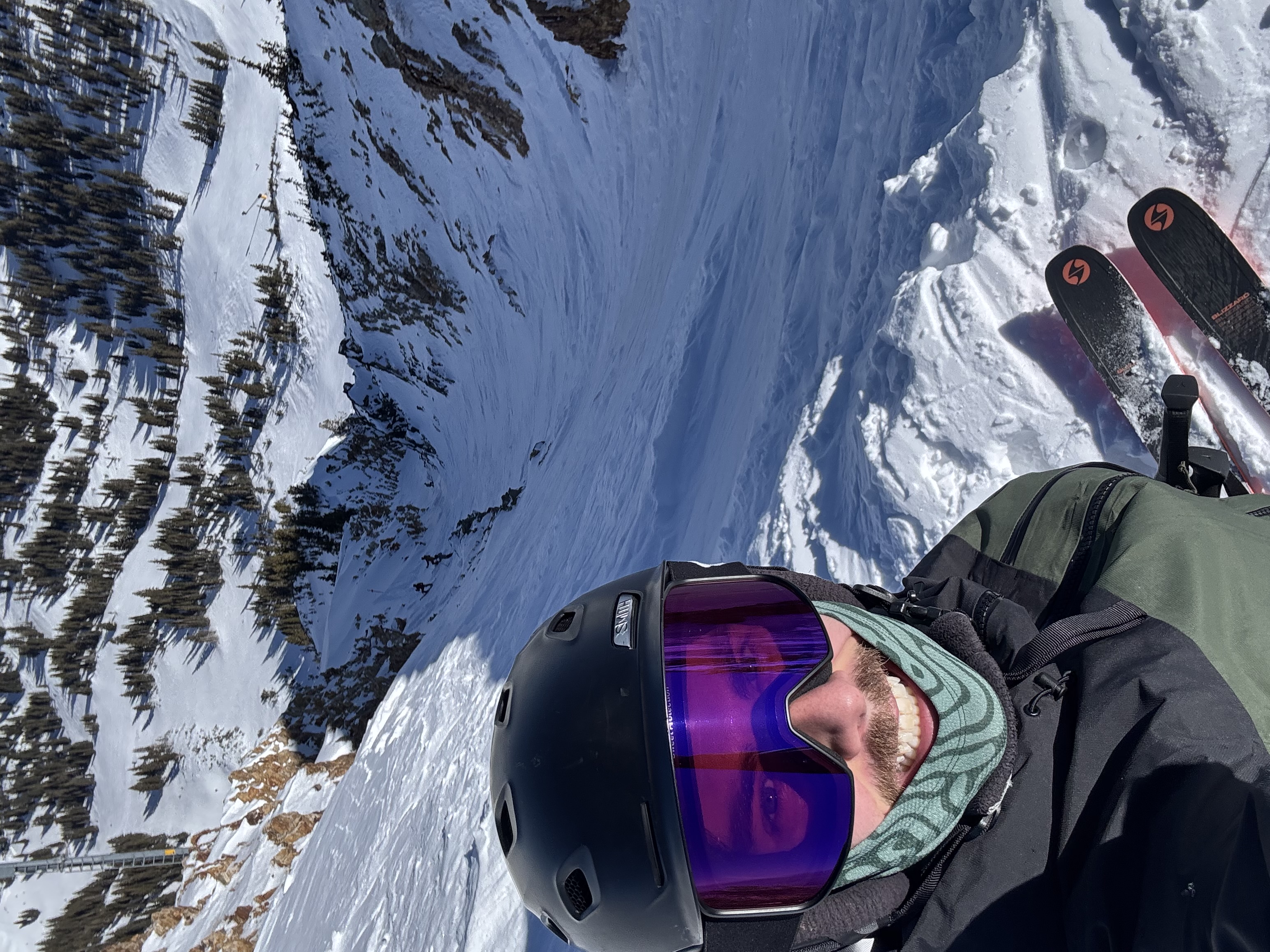 Ski day selfie